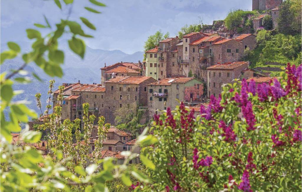 view of village in montefegatesi